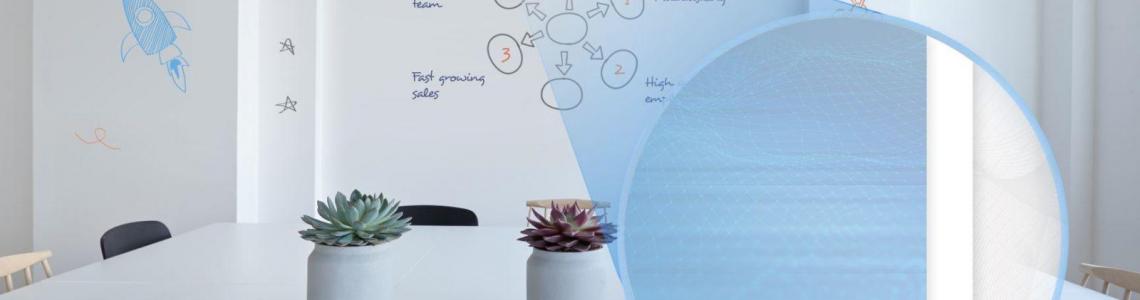 Антибактериальная маркерная краска Smart Antimicrobial Whiteboard Paint  – наше новое изобретение