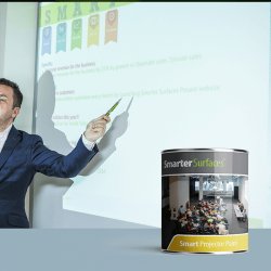 Краска-экран под проектор Smarter Surfaces на 6 м. кв.