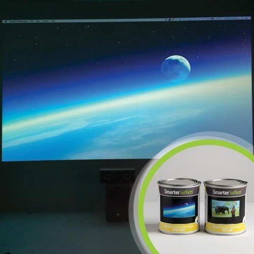 Фарба-екран під проектор  контрасна Smarter Surfaces на 6 м. кв.