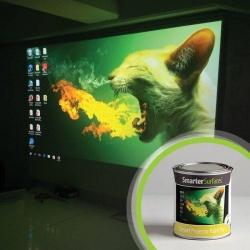 Фарба-екран під проектор професійна Smarter Surfaces на 6 м. кв.