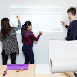 Маркерные обои 2в1: маркерные и под проектор Smarter Surfaces 120 см